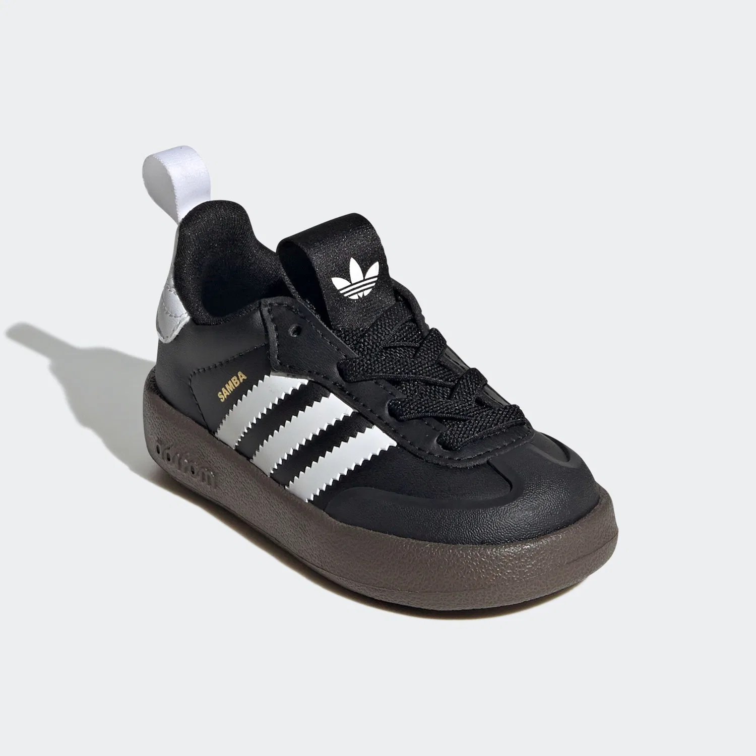 Детские кроссовки Samba с амортизацией Adidas Originals, Core Black/Ftwr White/Gum5