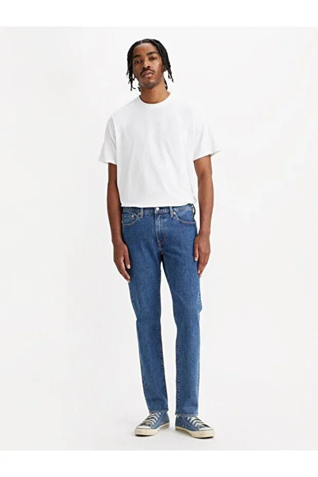 Мужские джинсы скинни Levi'S, Med Indigo - Worn In — фото 3