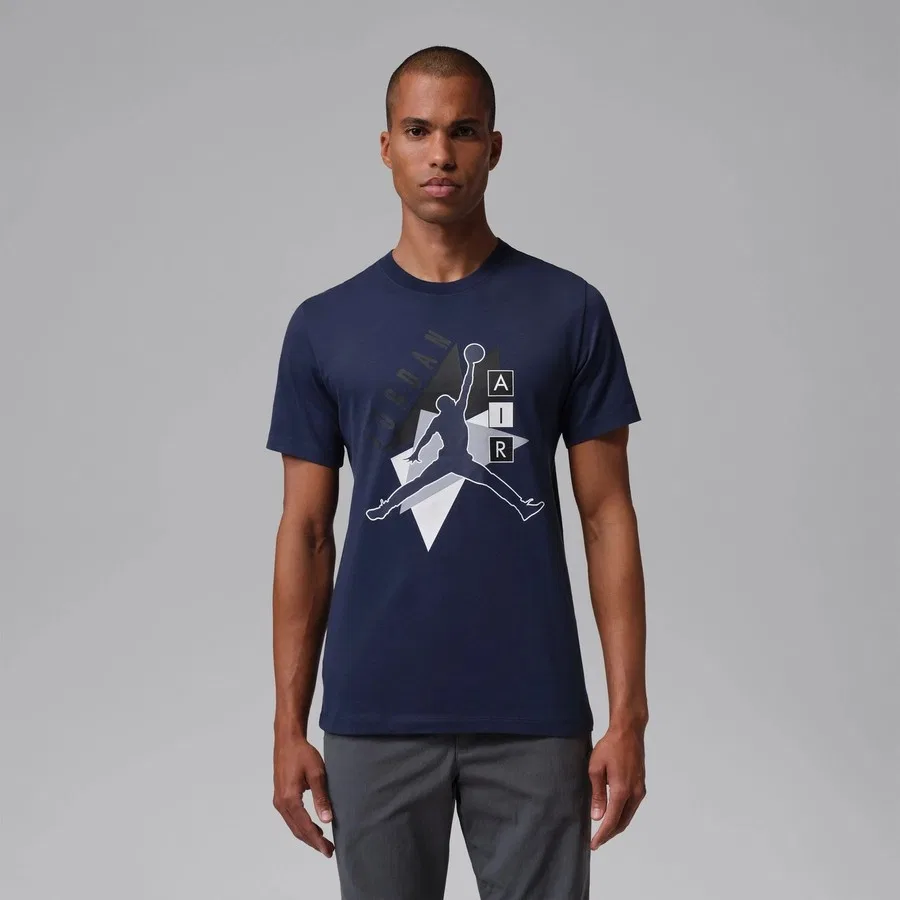Футболка с коротким рукавом Jordan Jumpman Brand Nike, Темно-синий