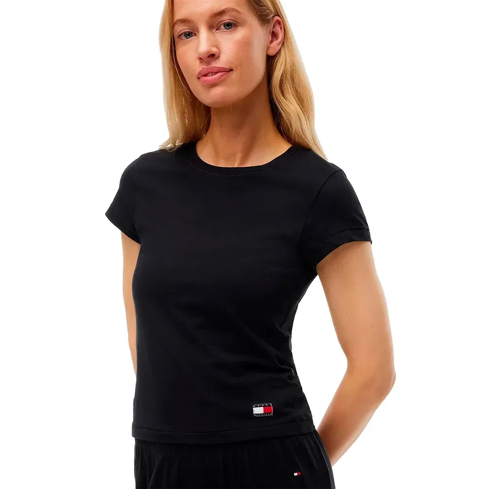 Женские футболки с коротким рукавом из 3 штук Tommy hilfiger, Black — фото 4