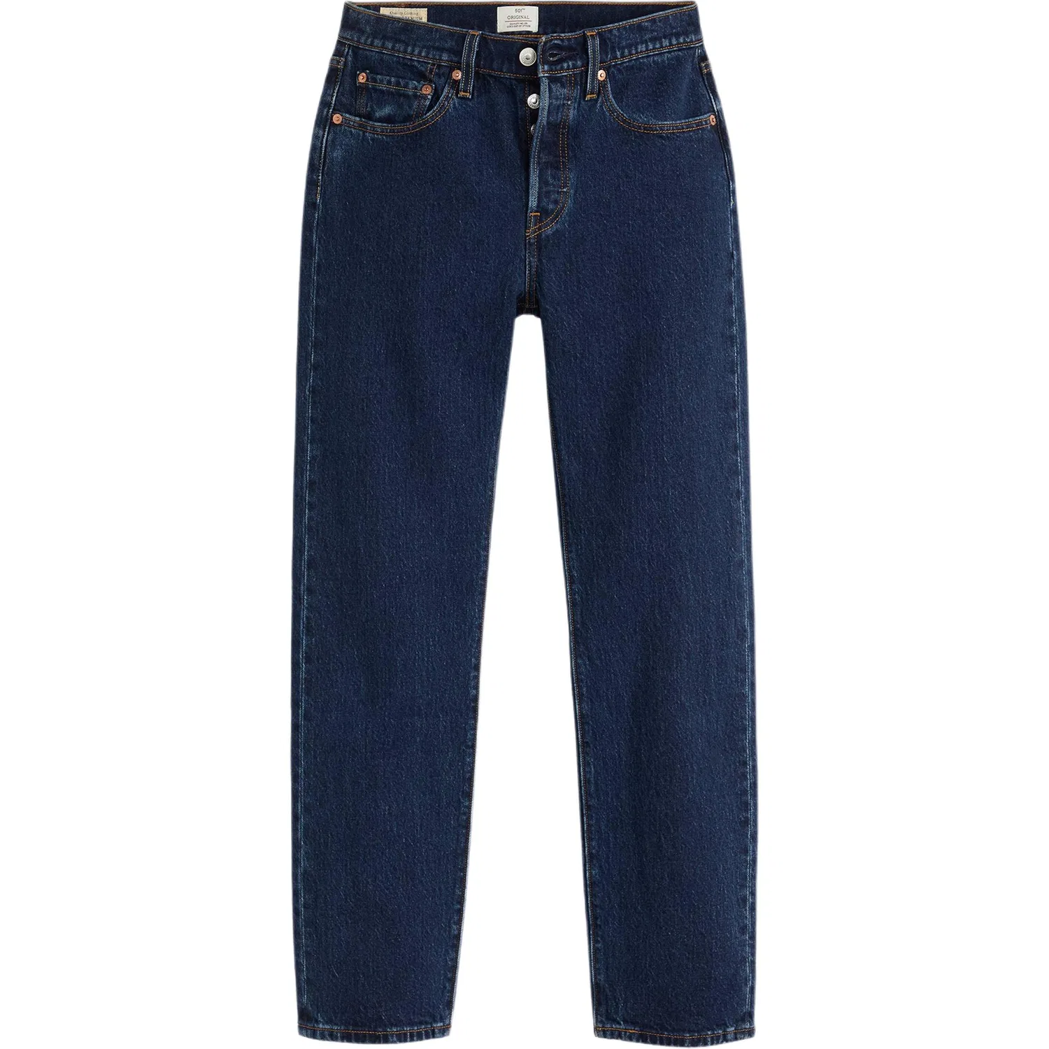 Женские джинсы прямого кроя темно-синие Levis, Dark Blue