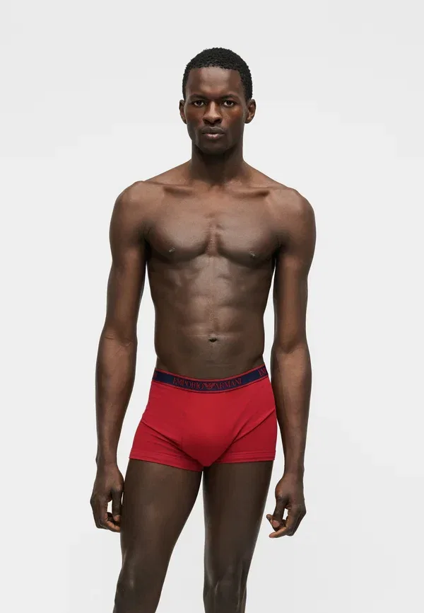 Трусы Core с логотипом, комплект из 3 штук Emporio Armani, белый/черный/красный — фото 2