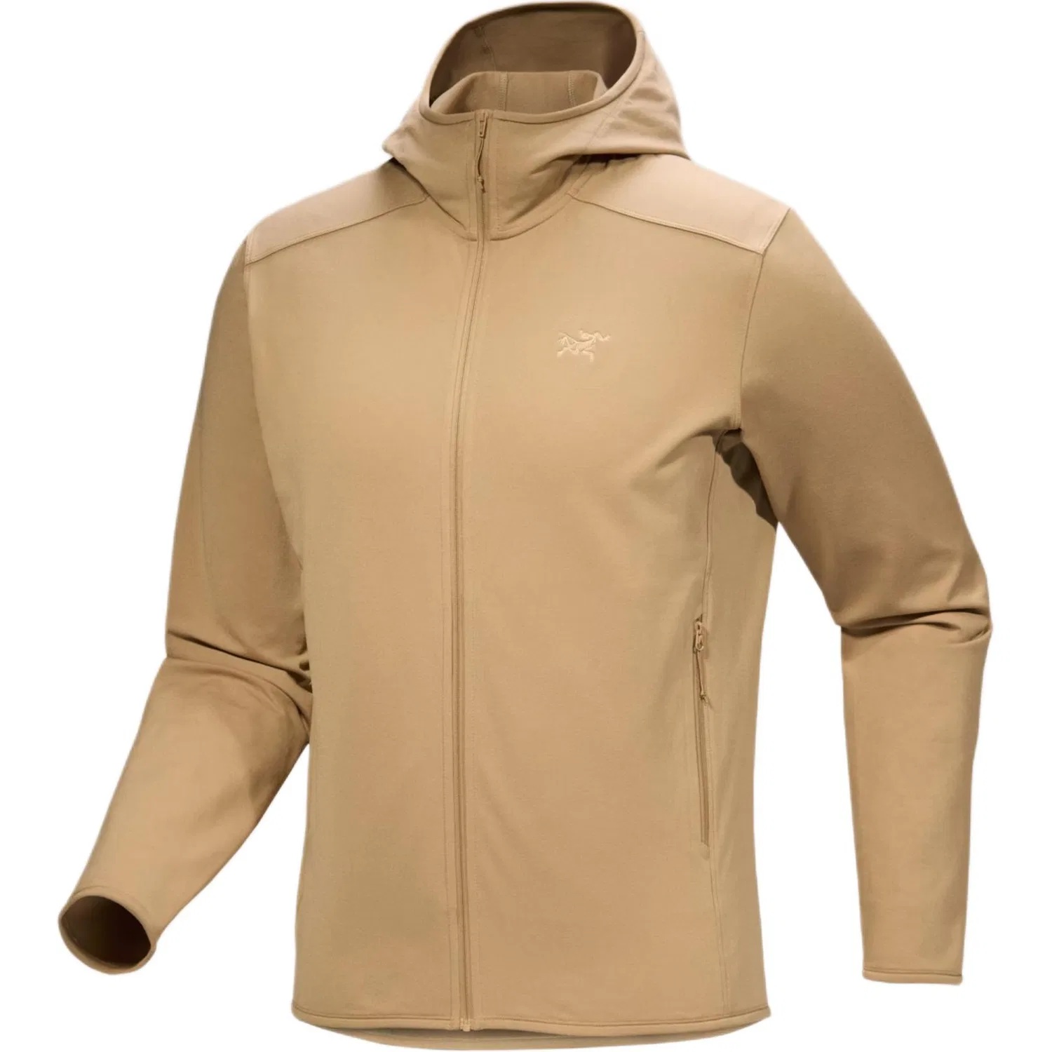 Мужская легкая флисовая худи Arcteryx Kyanite Lightweight, Water Wave Blue/Fluidity — фото 3