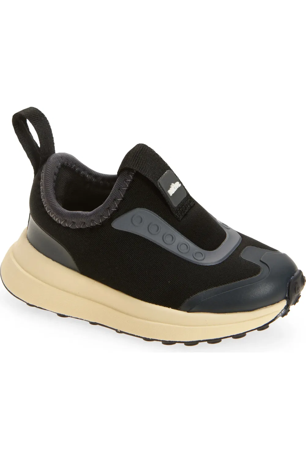 Детские кеды slip-on на резинке Robbie Dash Native Shoes, Lack/Tapioca White/Black