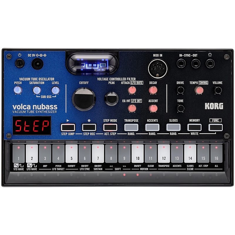 

Настольный аналоговый синтезатор Korg Volca NuBass