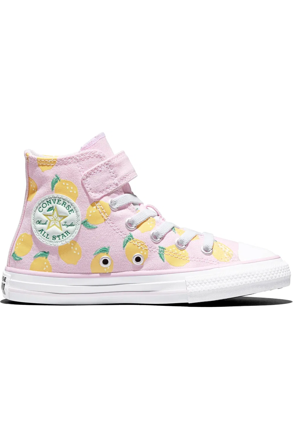 Кроссовки детские на липучке Chuck Taylor All Star Easy On Converse, New Found Bloom/Dandy Lion — фото 3