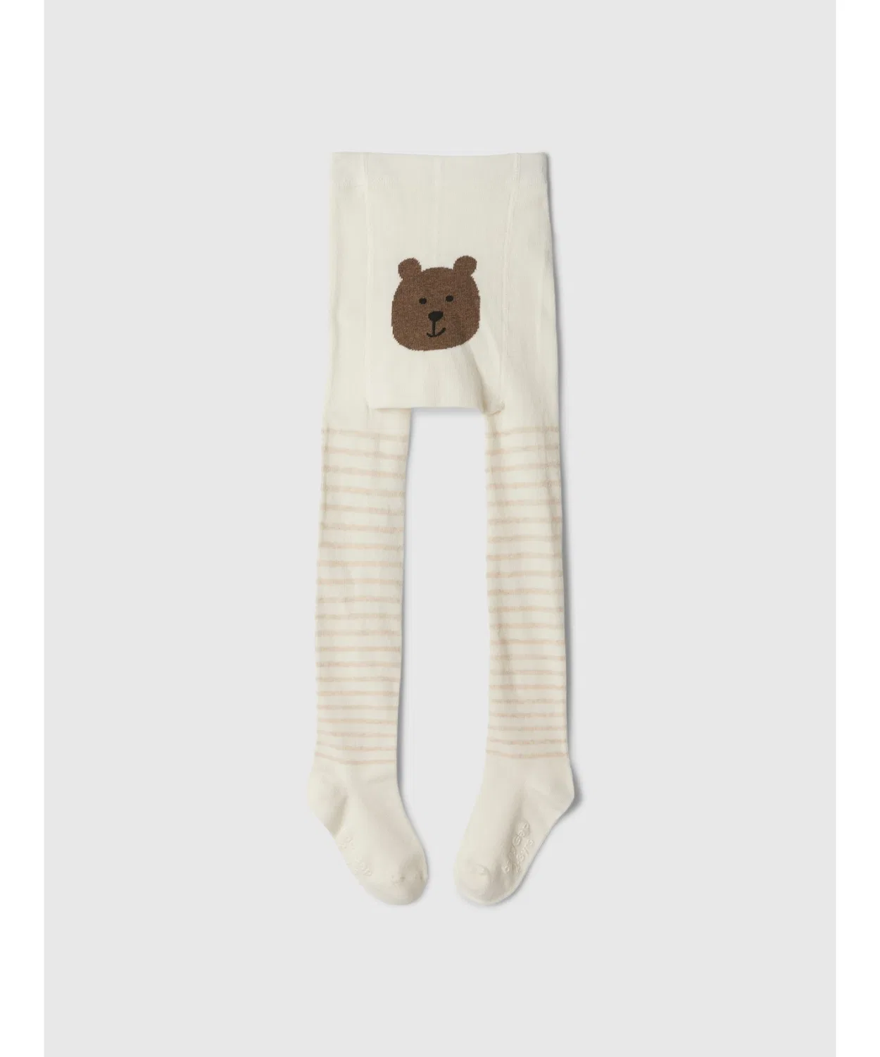 Детские колготки с принтом Brannan Bear GAP, Ivory