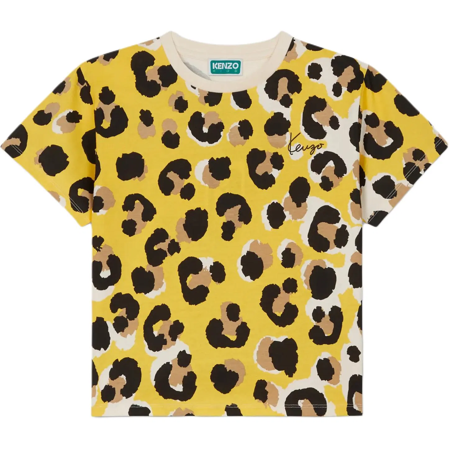 Детская футболка с круглым вырезом KENZO, Gold