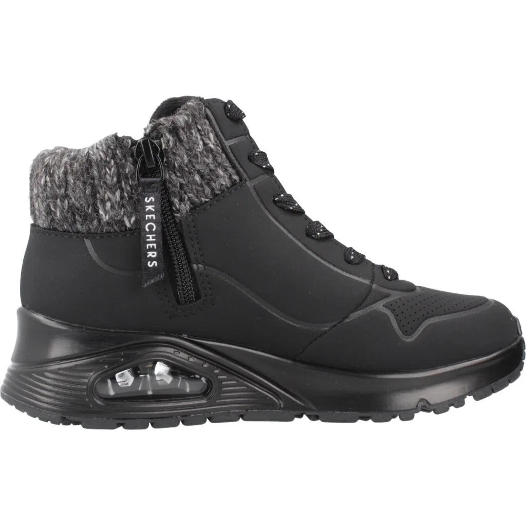 Детские кроссовки с принтом Skechers Street Uno Gen1 - Darling Daze Skechers, Schwarz — фото 4