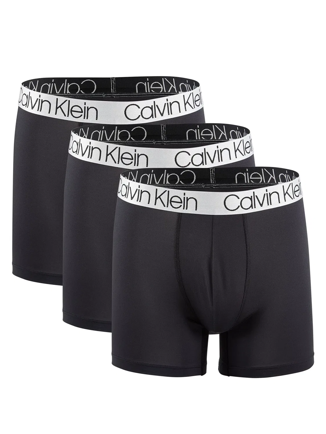 Мужские боксеры из хлопка Calvin Klein Cotton Classics 3-Pack, Black(np2214-001)/Black