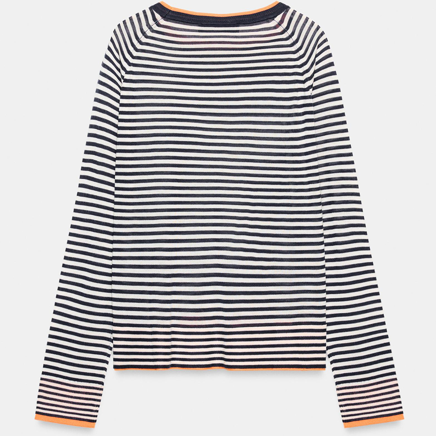 Джемпер Zara Double Knit, черно-белый — фото 2