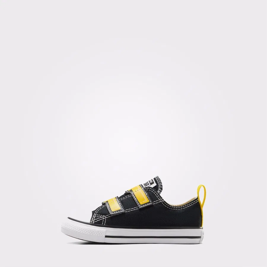 Кроссовки с двумя липучками Chuck Taylor All Star 2V Converse, Черный — фото 4