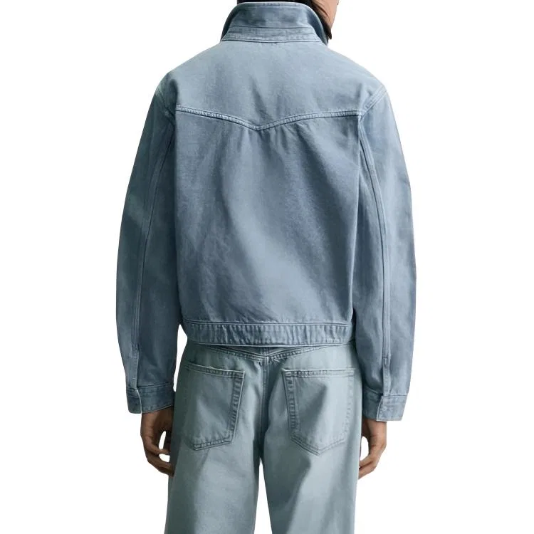 Детская куртка с лацканами Sky Blue ZARA, Sky Blue — фото 4