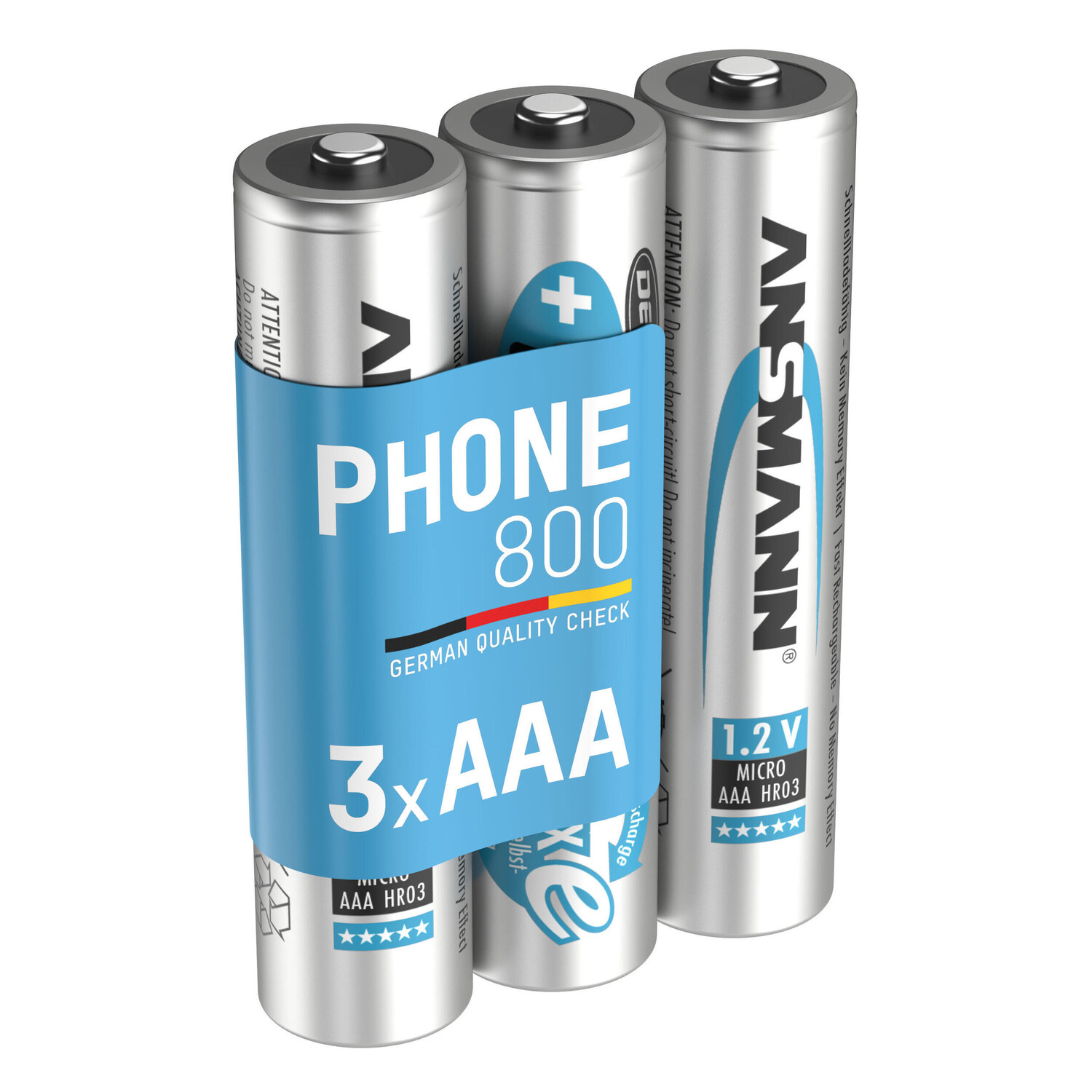 

Аккумулятор Ansmann 800mAh, серебрянный