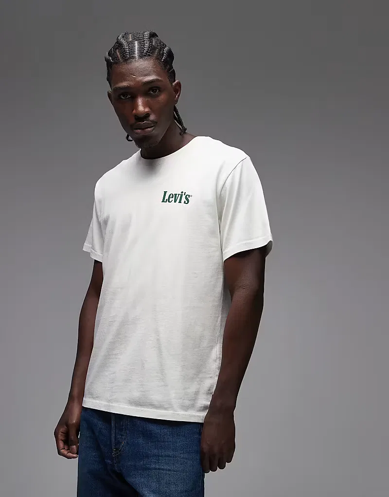Футболка fresh с графикой Levi's, белый — фото 3