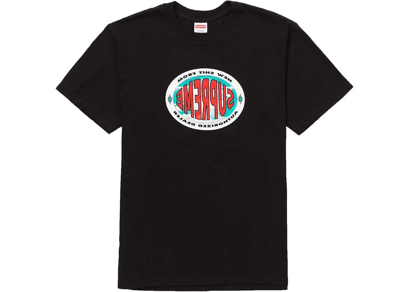 Мужская футболка с принтом Supreme New Shit Tee, Black