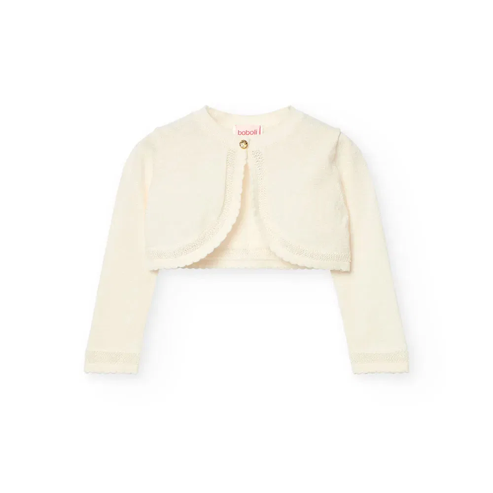 Детский комплект одежды Boboli Knitwear Bolero jacket Boboli, бежевый