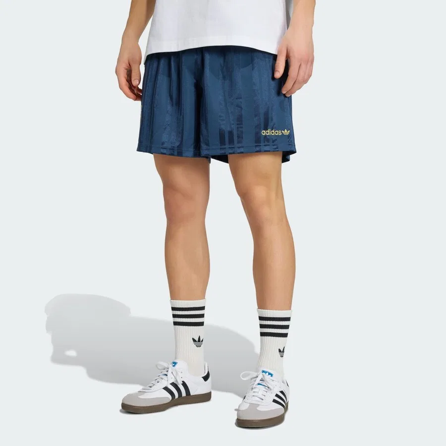 Спортивные шорты ADIDAS PERFORMANCE свободного кроя 'Argentinien EQT' в темно-синем и темно-синем цветах — фото 2