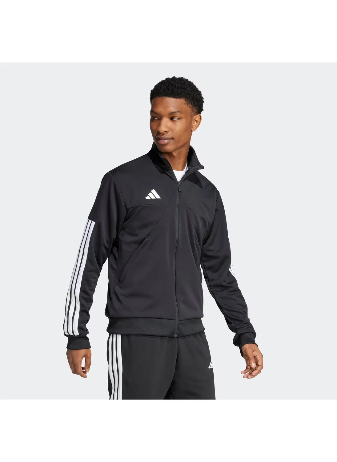 Олимпийка с технологией AEROREADY Tiro wordmark Adidas, черный — фото 3