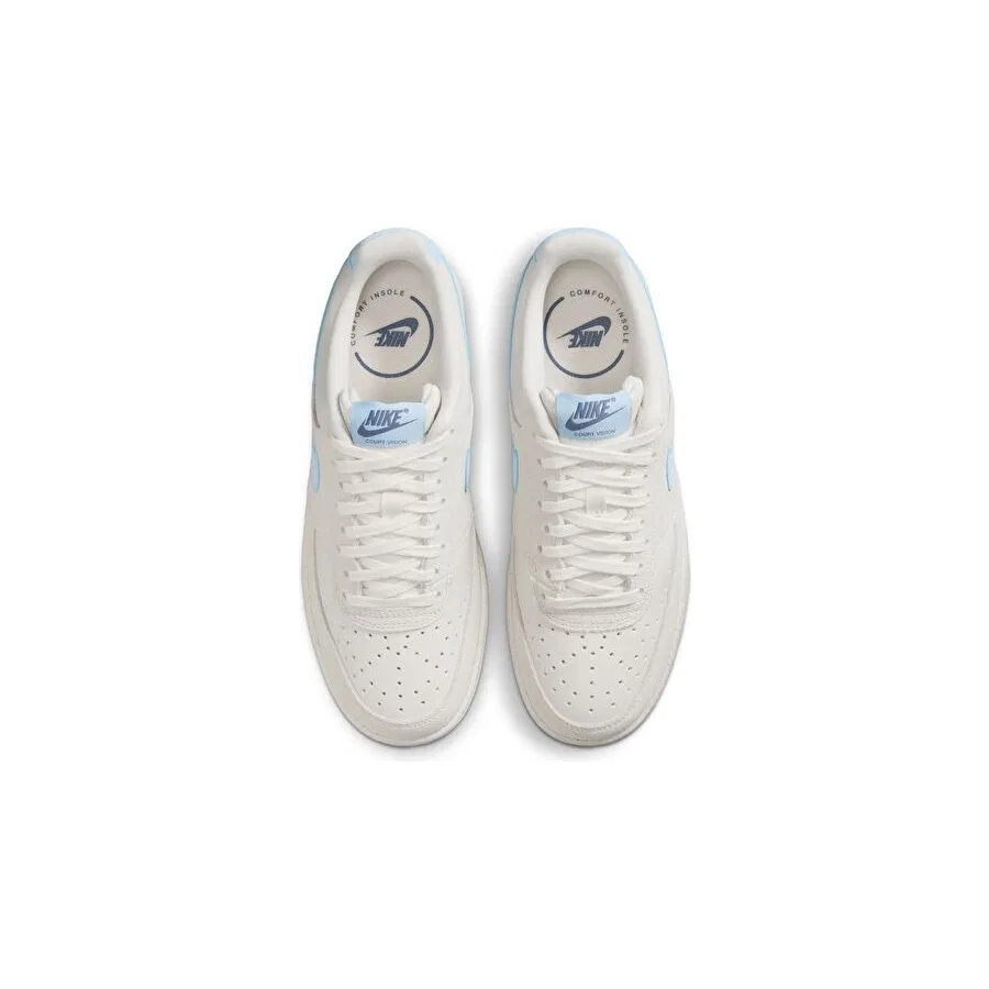 Кроссовки с повседневным дизайном Nike W Court Vision Lo, Черный — фото 4