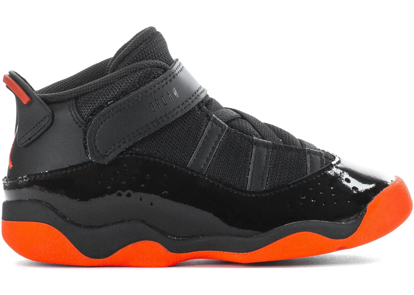Детские кроссовки Lifestyle Jordan 6 Rings Jordan, Black/Black/Infrared 23