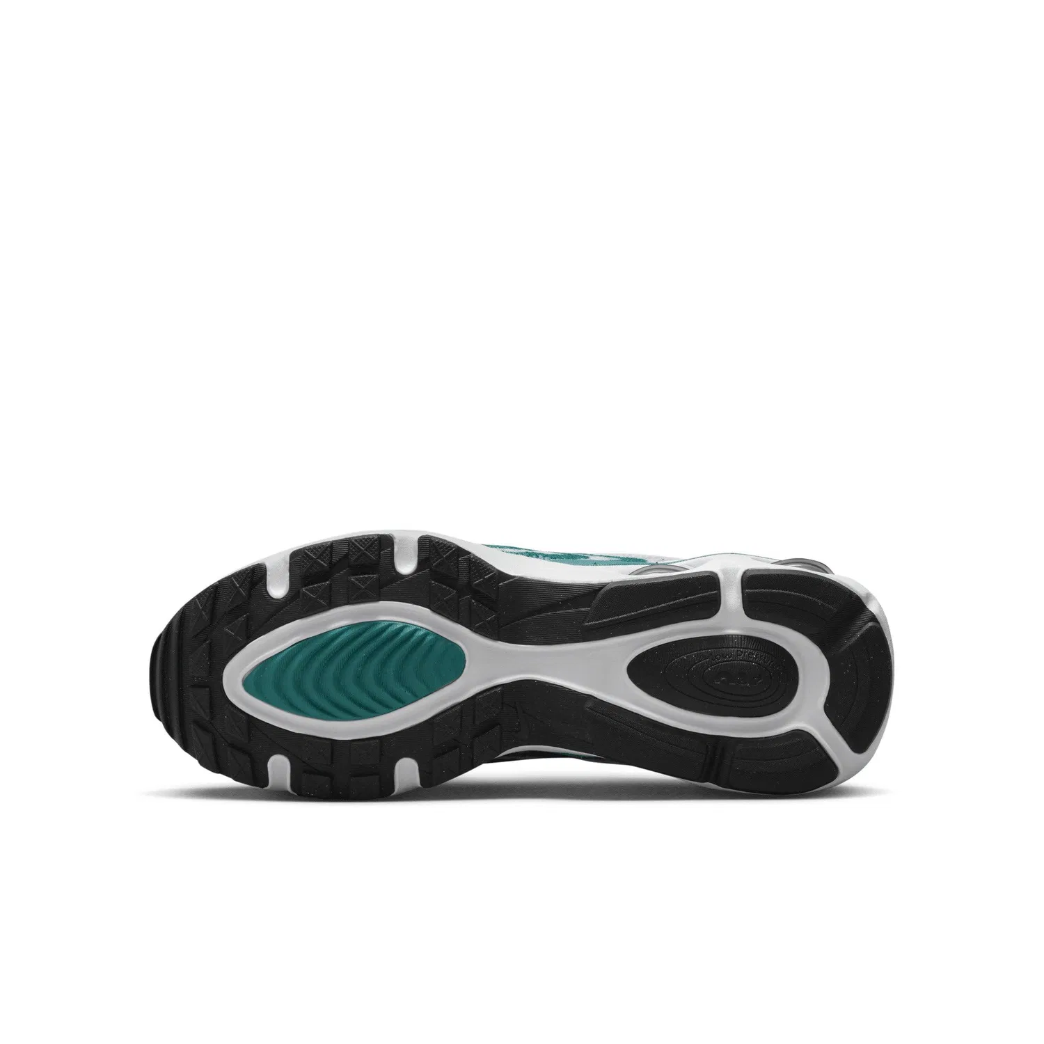 Детские кроссовки для мальчиков с амортизацией Air Max Systm NIKE, White Abete Luminoso Nero Bianco — фото 3
