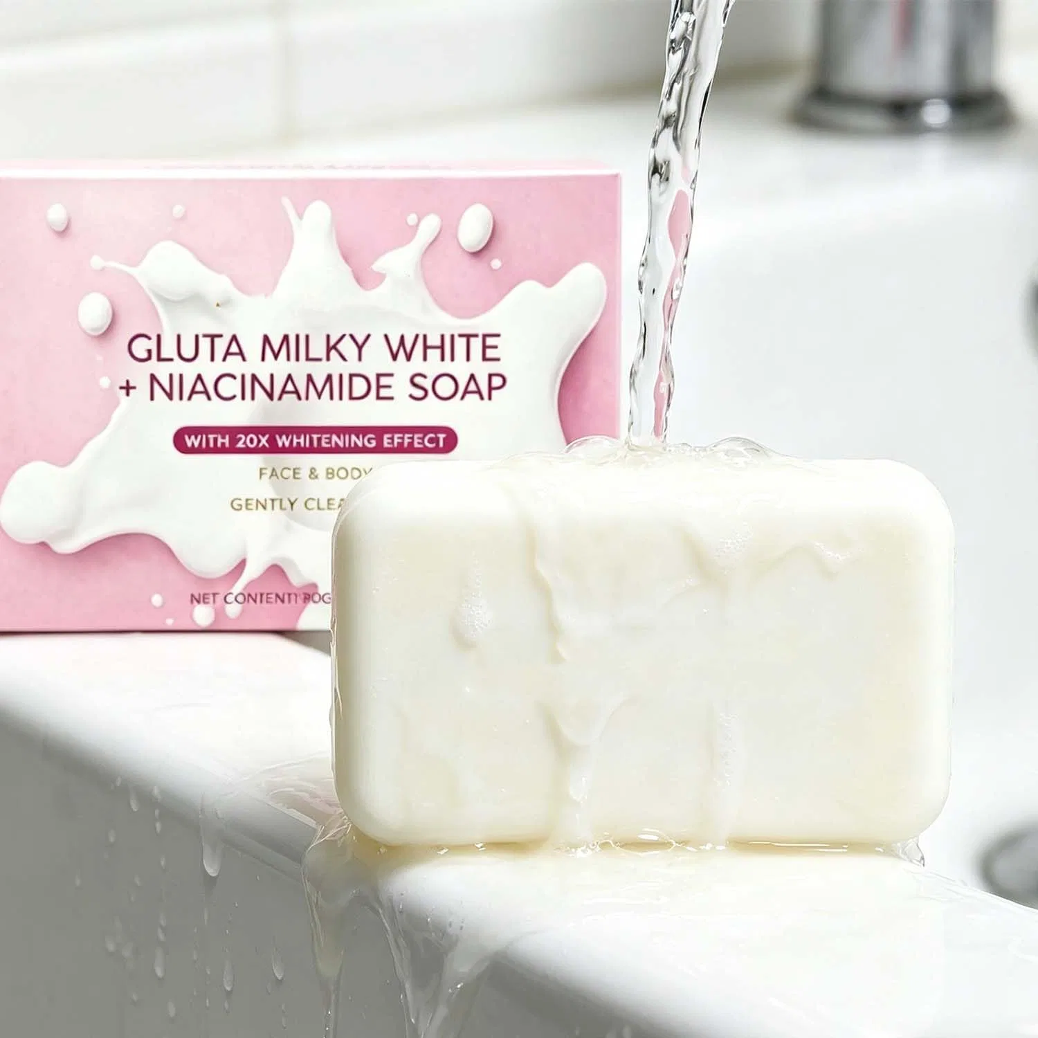 Мыло Gluta Milky White Niacinamide, ToatlHeal, 100 г, 5 — фото 3