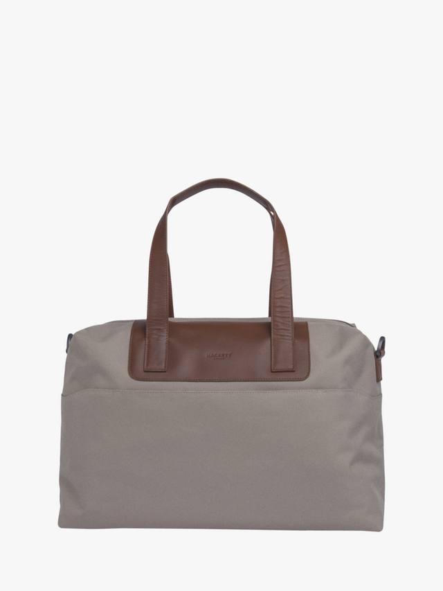 

Дорожная сумка в салоне самолета Hackett London, цвет Brown/Taupe