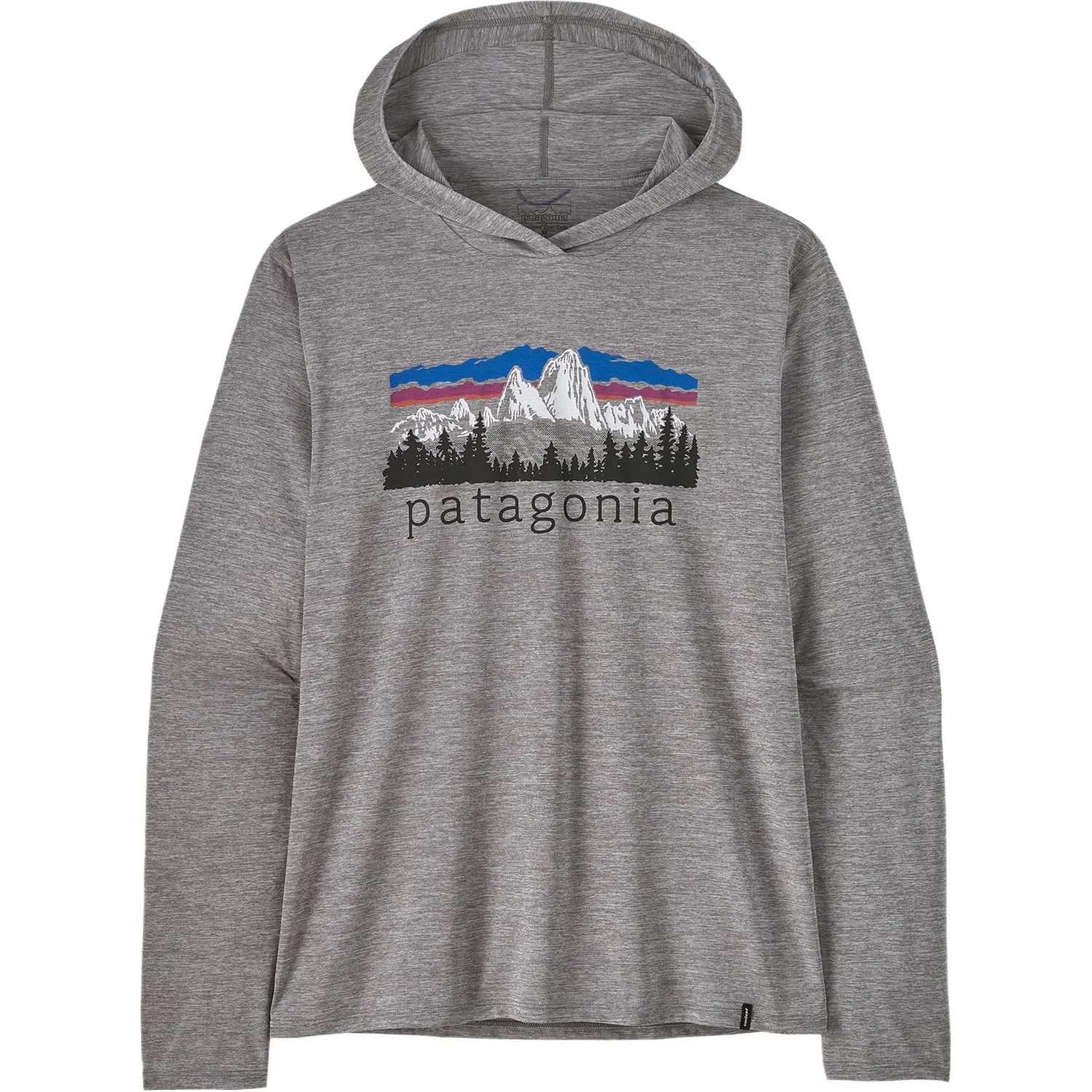 Мужская футболка с капюшоном Patagonia, Feather Gray/FEA