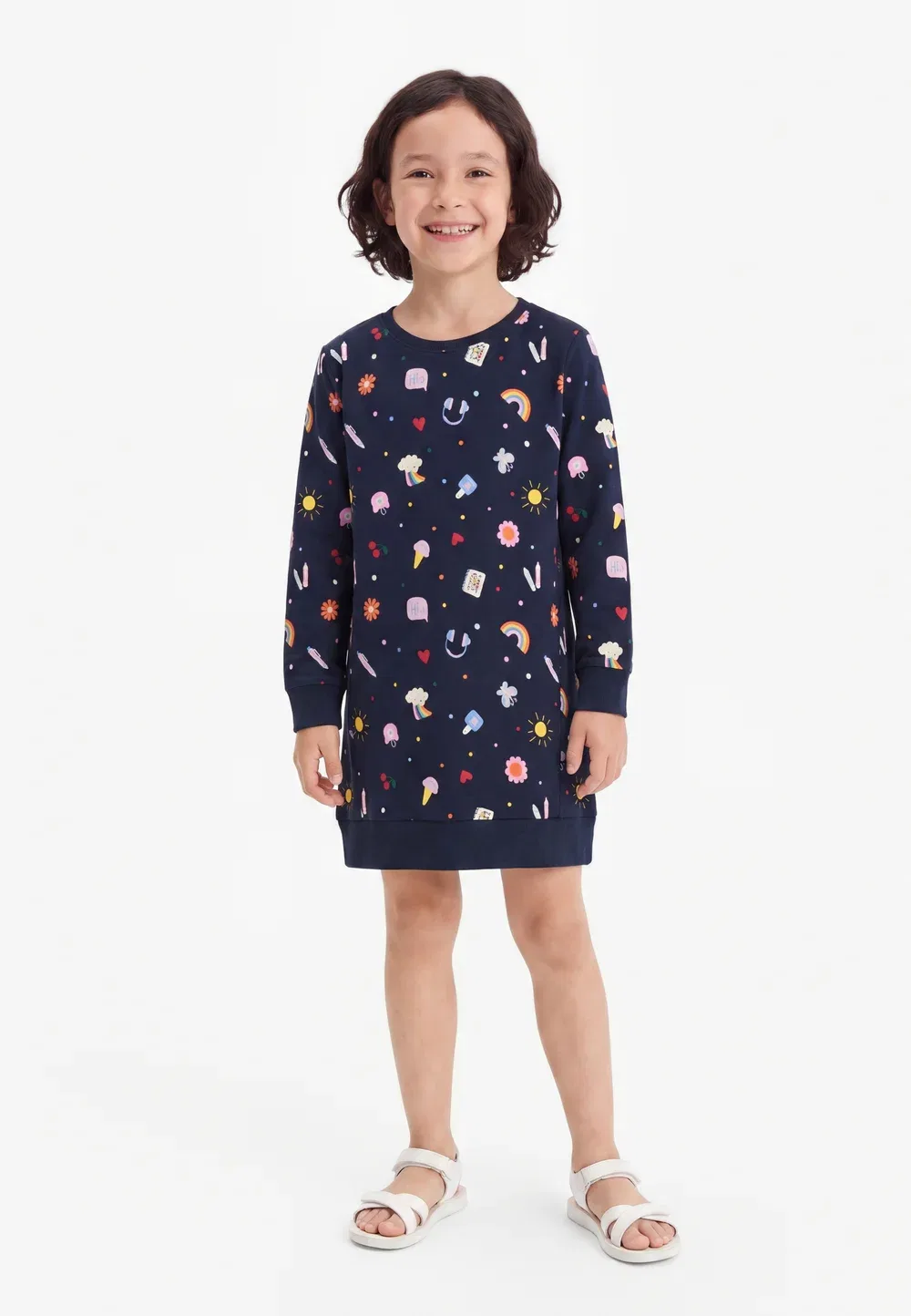 Туника Nmflauge - платье-свитер Name It, Navy Blazer