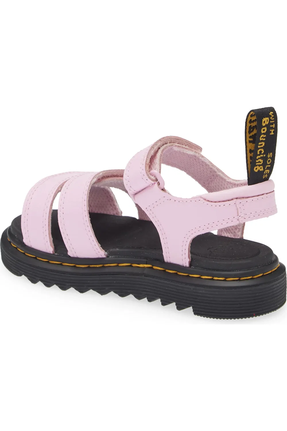 Детские сандалии Dr. Martens Klaire, с массивной подошвой, бледно-розовый — фото 2