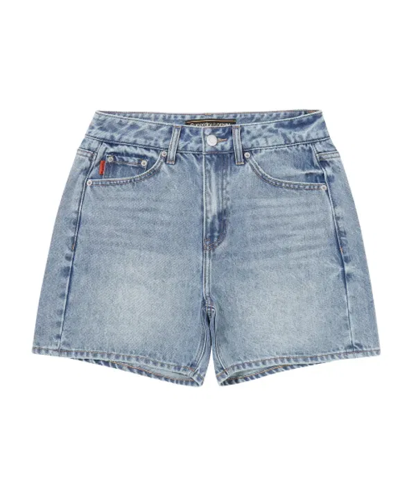 Джинсовые шорты W Quarter, Superdry, светло-синий — фото 2