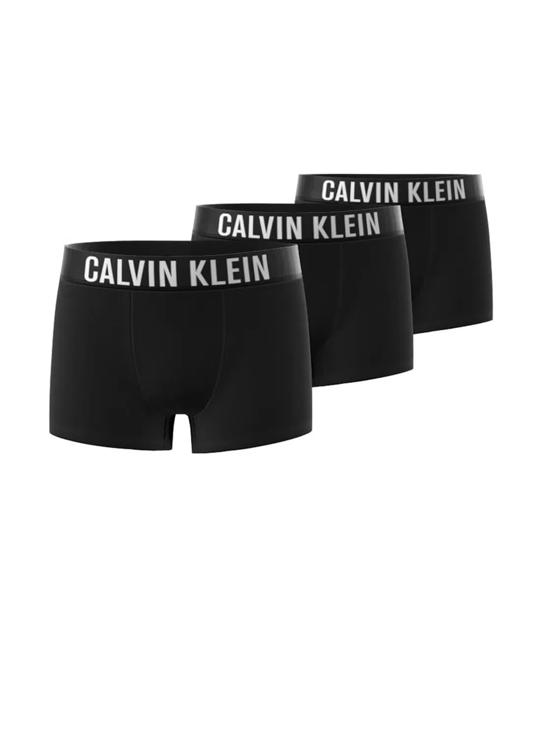 Трусы-боксеры с принтом комплект из 3 штук Intense Power Calvin Klein Jeans, черный