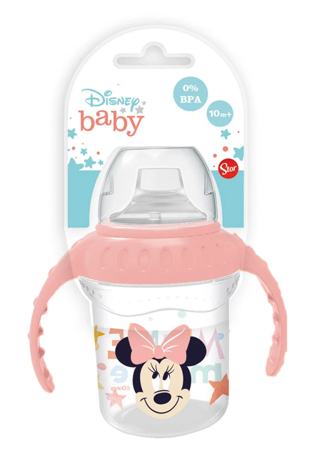 Кружка детская 250 мл Disney Minnie Mouse, розовый