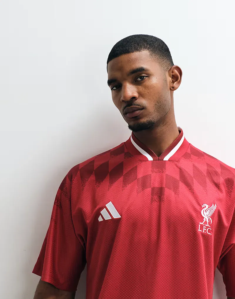 Футболка Adidas Football Liverpool 26/27 стадионная, красный — фото 3