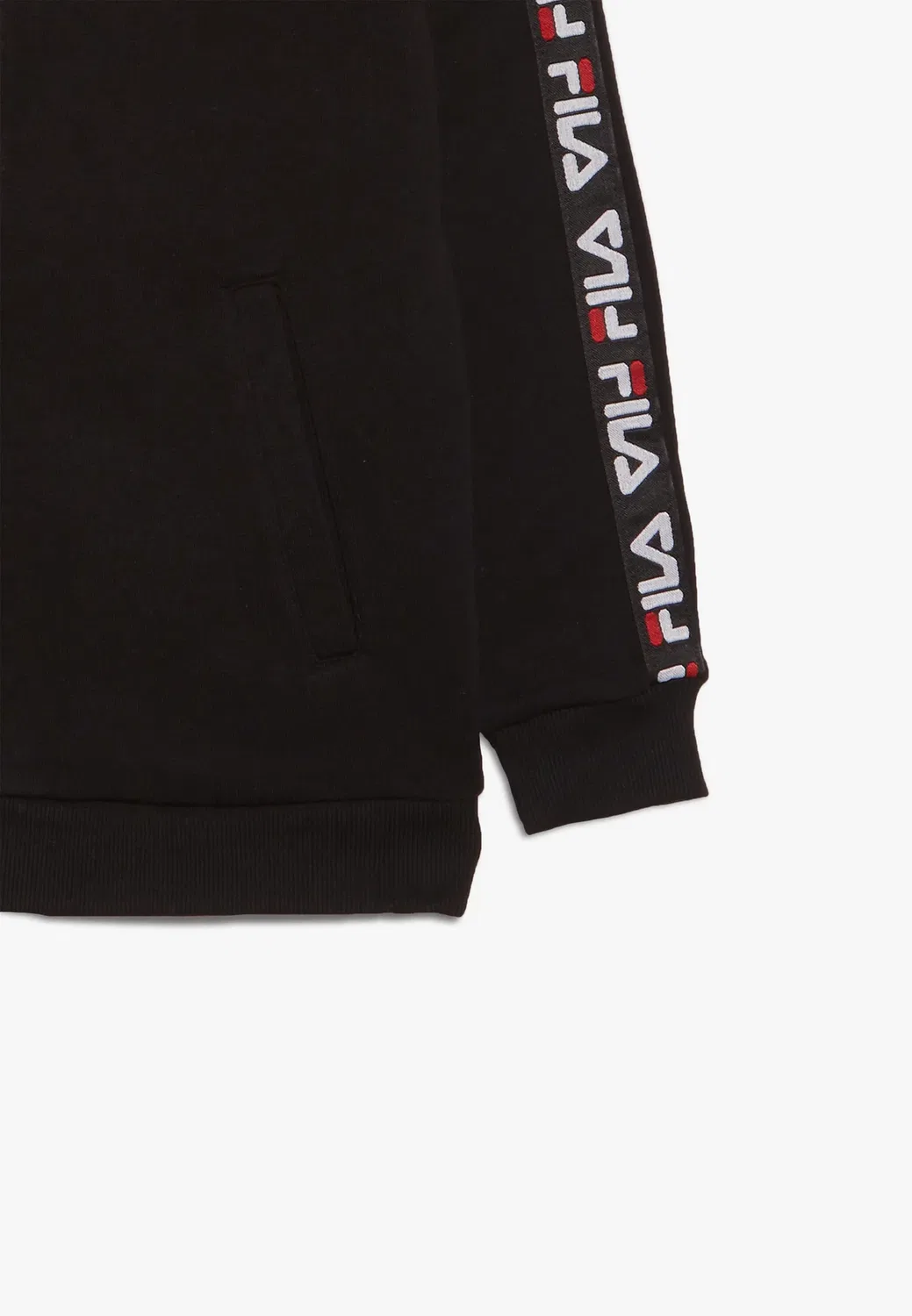 Куртка Adara на молнии - толстовка на молнии Fila, Black — фото 4