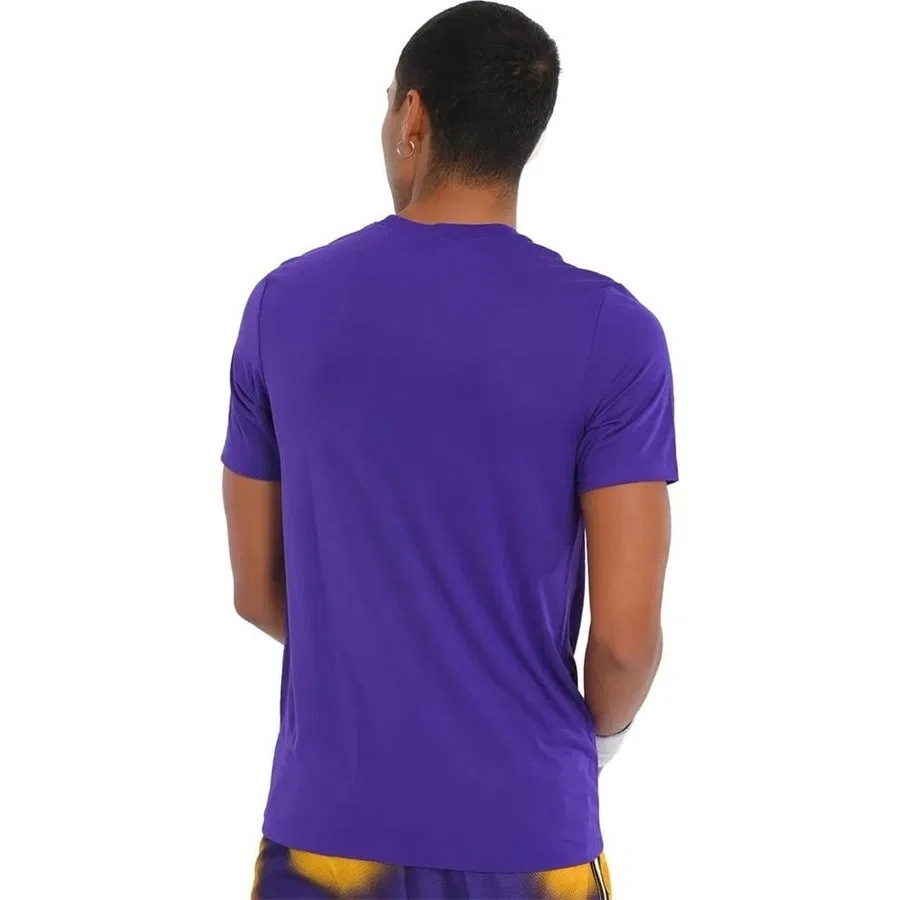 Спортивная футболка с принтом Los Angeles Lakers NBA Dri-FIT Nike, Цвет 504 — фото 4