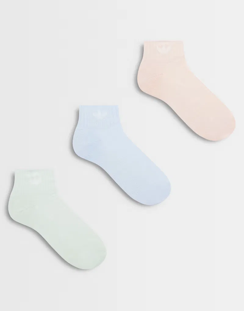 Носки низкие Trefoil 6 шт Adidas Originals, пастельный