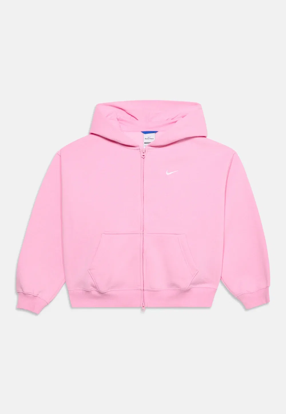 Студия - толстовка на молнии Nike Sportswear, Pink Rise/White — фото 3