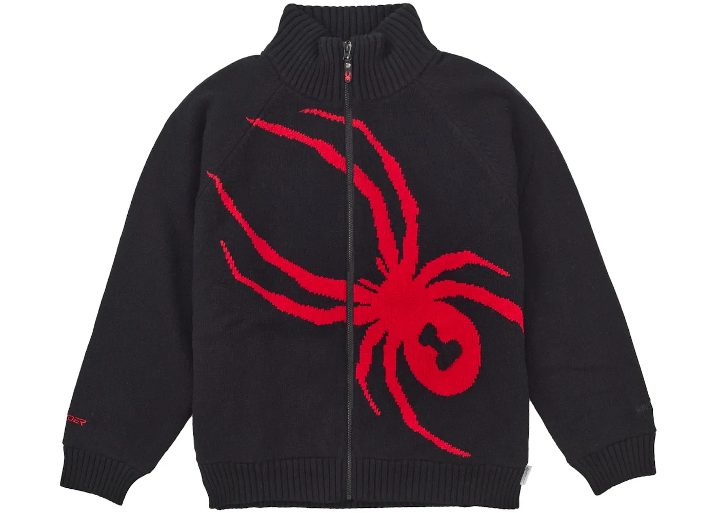 Мужской свитер с ветрозащитой Spyder WINDSTOPPER Supreme, Black