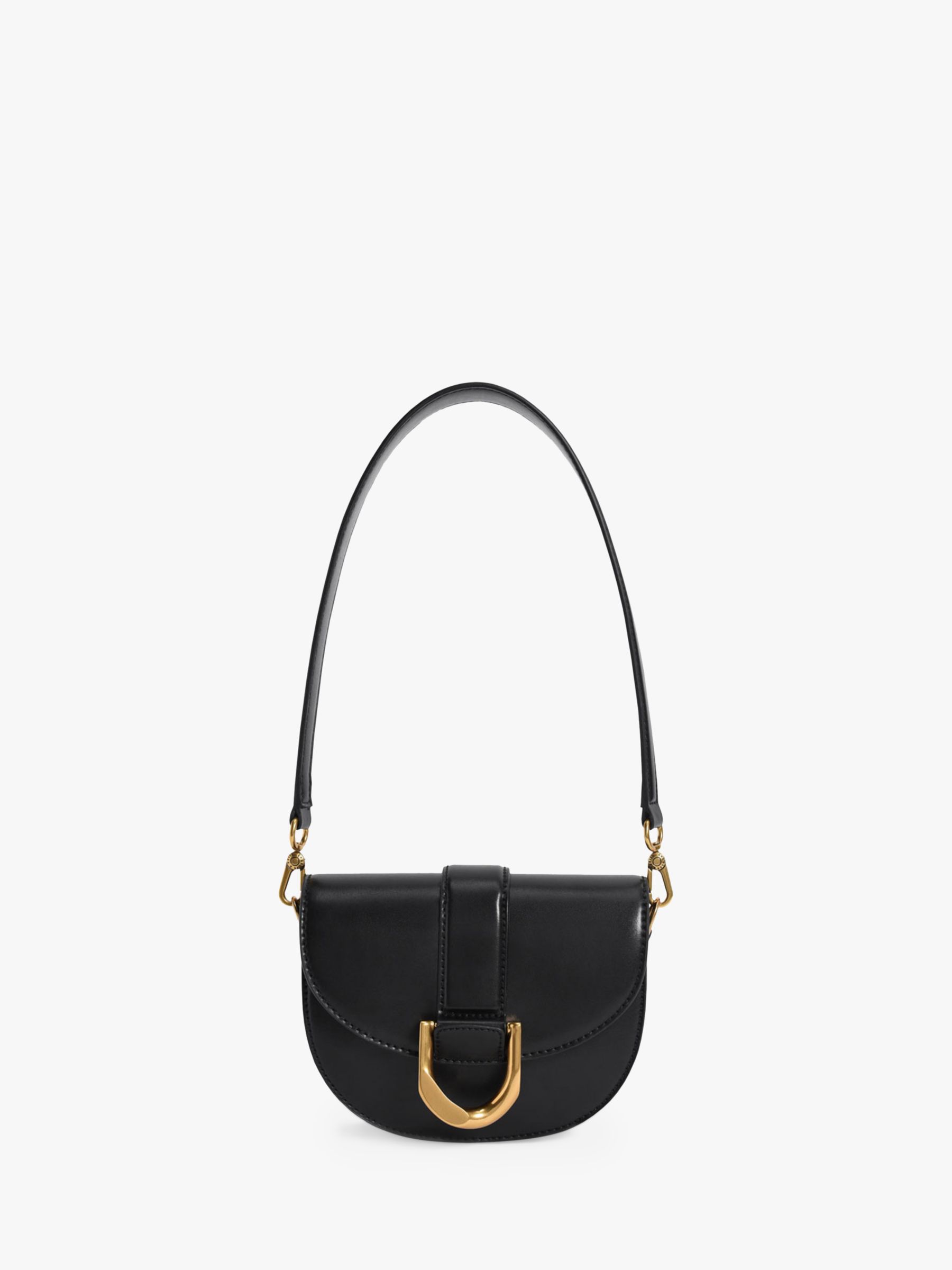 

Сумка CHARLES & KEITH Gabine Gabine Mini Faux Leather Saddle, черная, Черный, Сумка CHARLES & KEITH Gabine Gabine Mini Faux Leather Saddle, черная