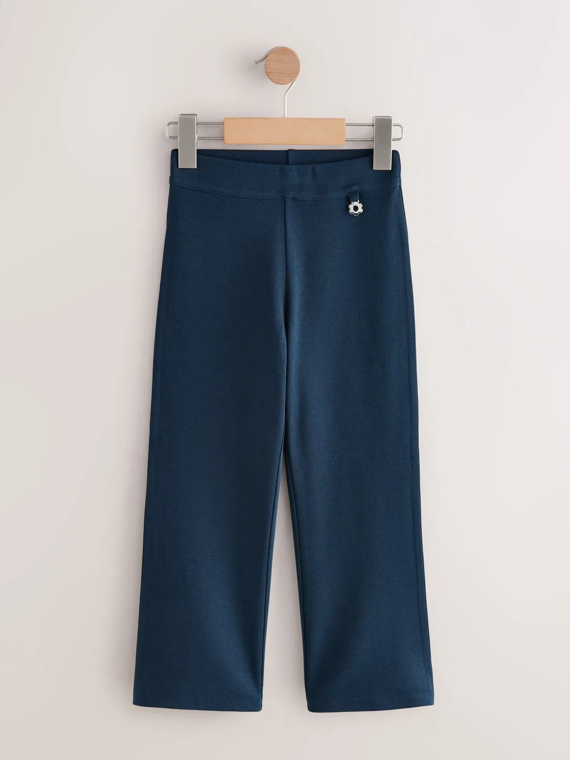 Брюки школьные, 2 шт., хлопок с эластаном Next, темно-синие — фото 2