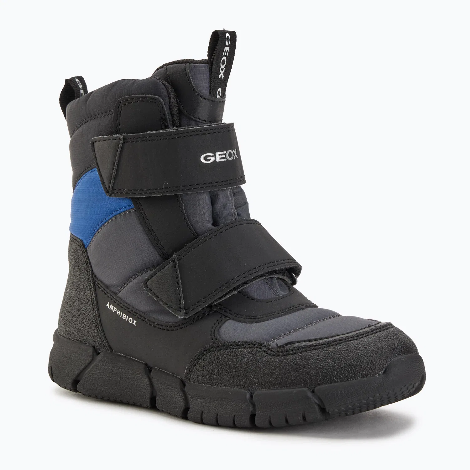 Детские зимние ботинки с высоким голенищем Geox Flexyper ABX, Schwarz