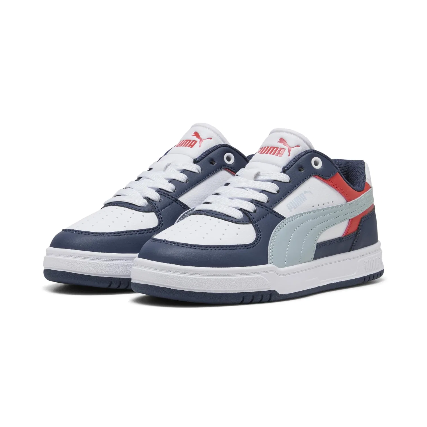 Детские кроссовки для мальчиков с принтом PUMA Caven 2.0 Jr PUMA, Persian Blue Sea Illusion White