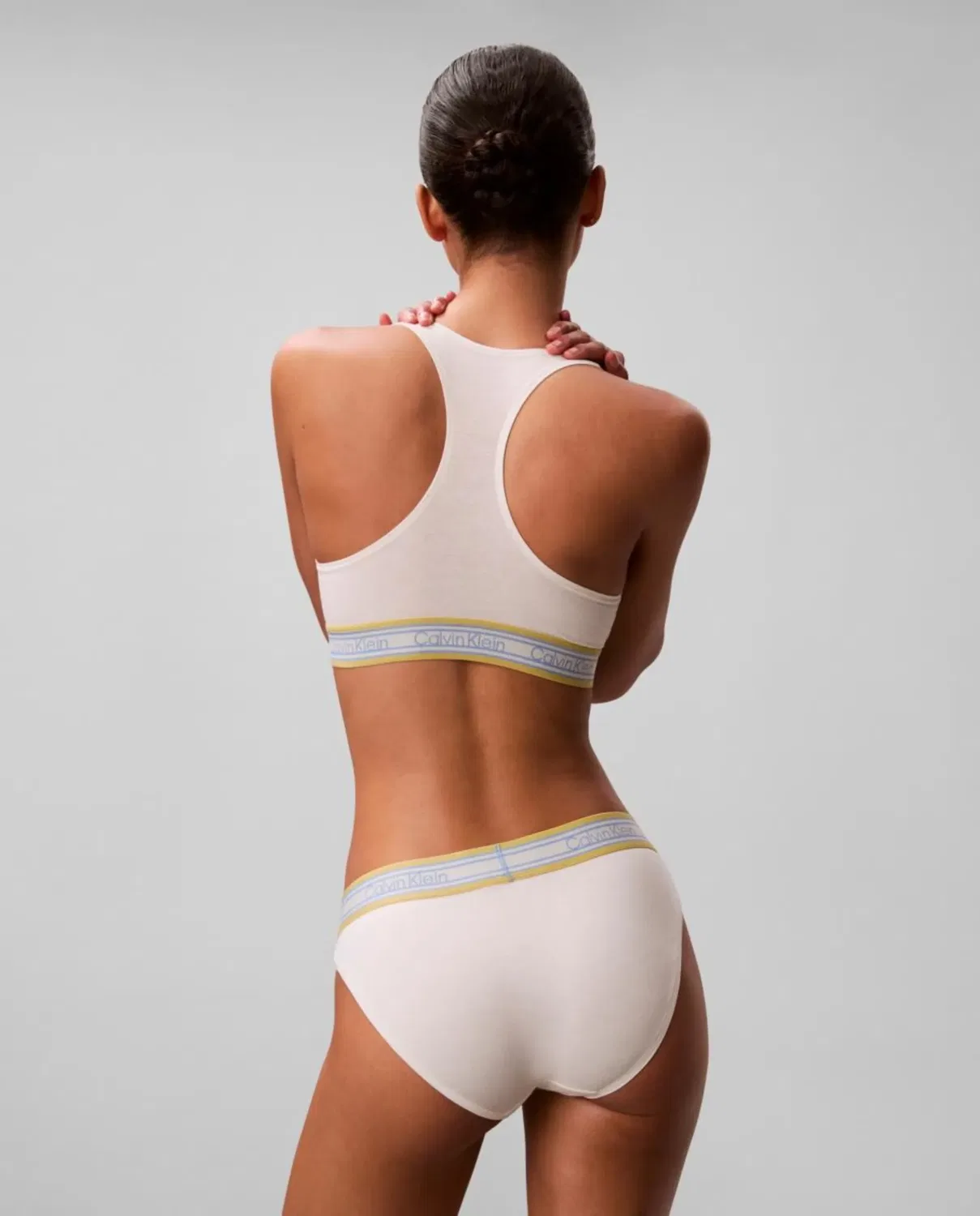 Женские трусы из модала и хлопка Braga ICON COTTON MODAL Blanco Calvin Klein, Blanco — фото 2