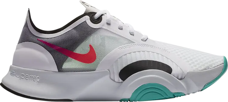

Кроссовки Nike Wmns SuperRep Go 'Football Grey Flash Crimson', серый