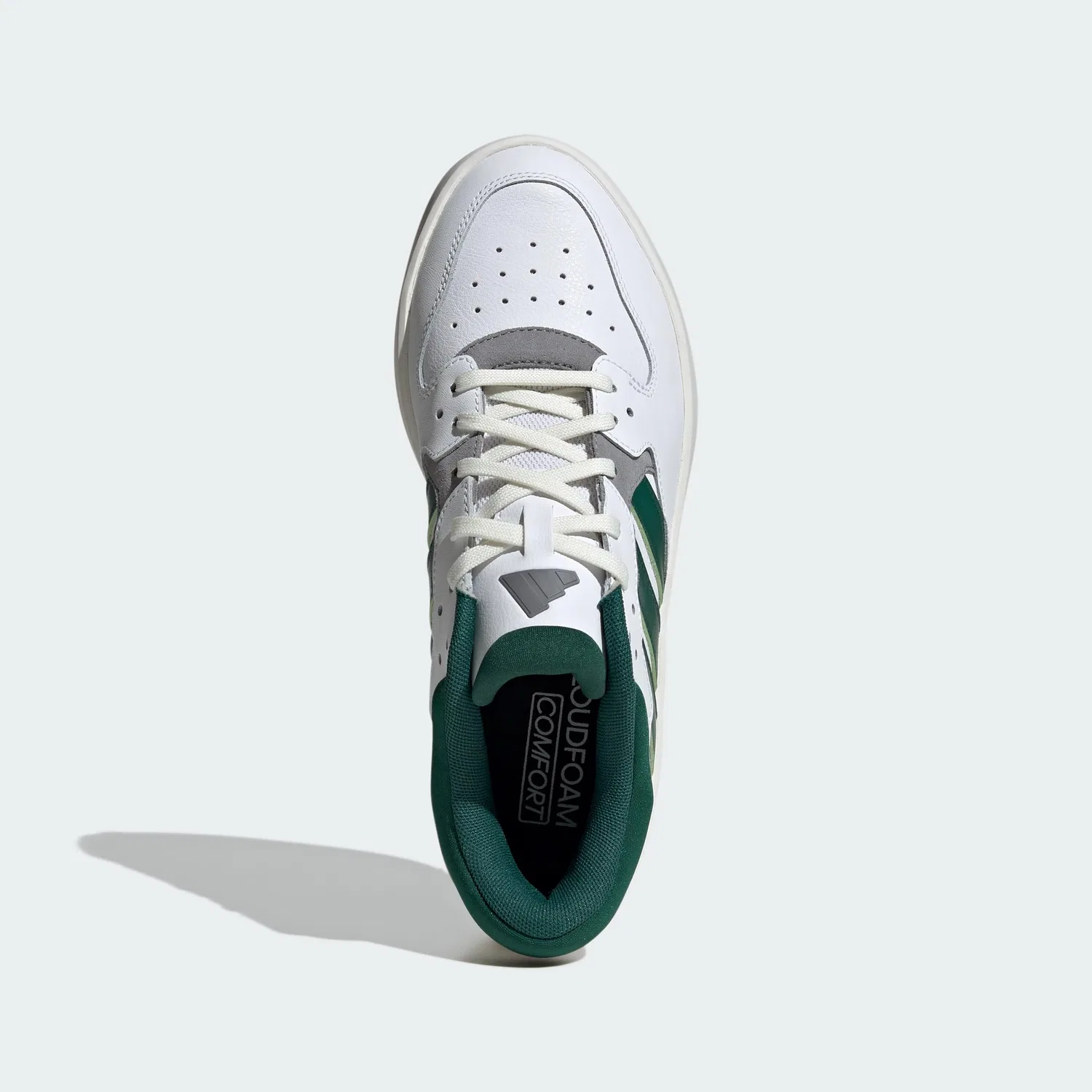 Детские кроссовки с закрытым носком Court 24 Adidas, White — фото 4