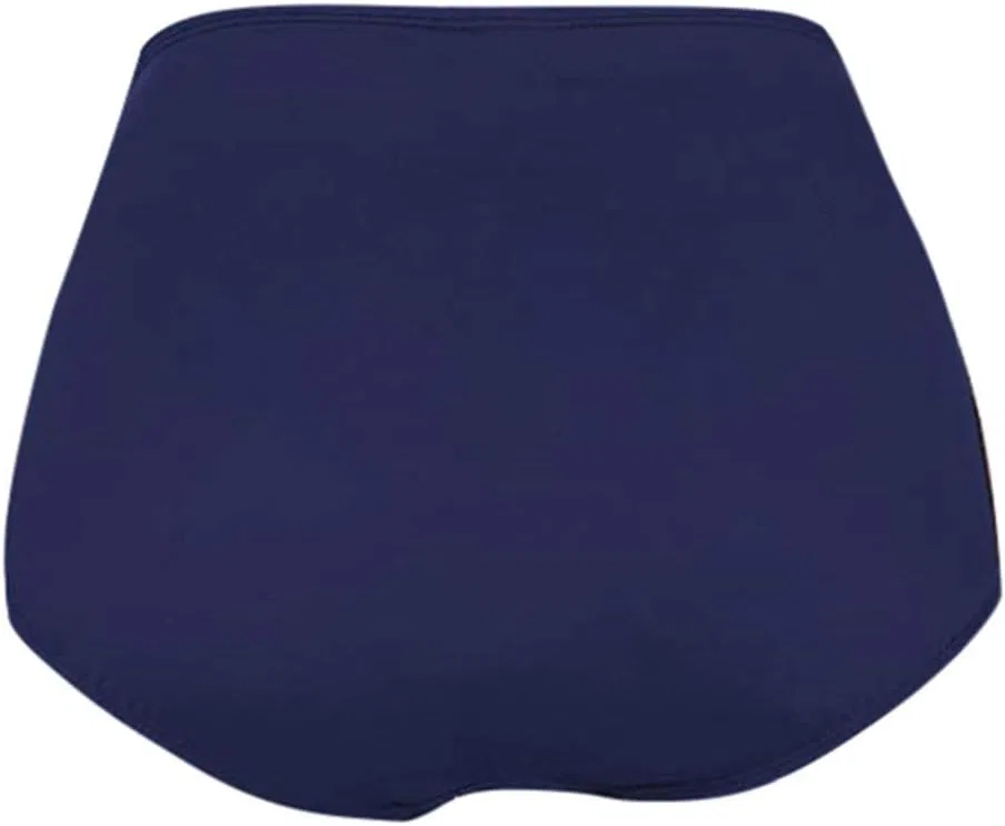 Женские высокие бикини-шорты с утяжкой для живота Generic, Navy — фото 4