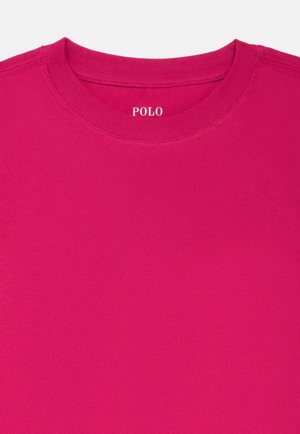 Женский пижамный комплект из хлопка Polo Ralph Lauren, розовый — фото 4