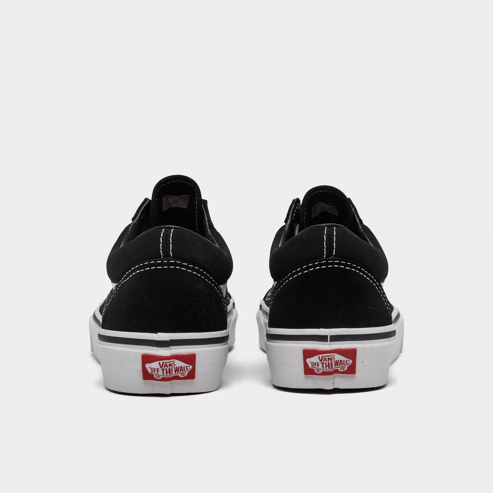 Vans Кроссовки Old Skool Black Lightweight Low Top для скейтбординга, унисекс, черно-серебристые — фото 4
